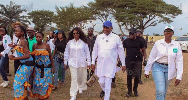 Présidentielle 2023&nbsp;: Mike Jocktane ouvre sa campagne par un grand meeting à Lambaréné