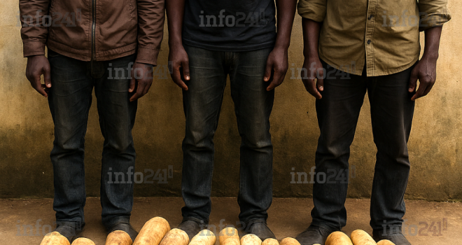 Franceville&nbsp;: Trois trafiquants de faune arrêtés avec 17 morceaux de défenses d’éléphants