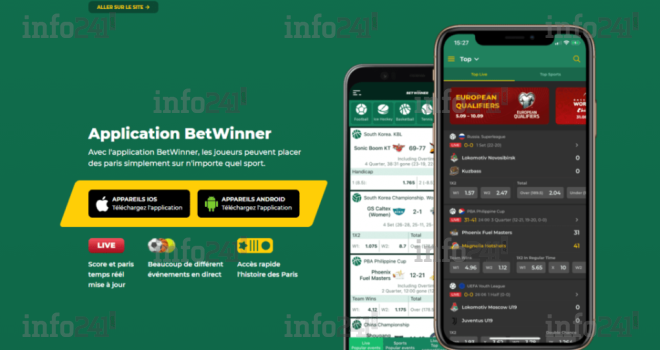 Tout sur Betwinner, l’application de paris sportifs