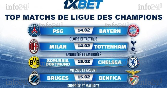 La Ligue des champions est de retour&nbsp;: qui avancera en huitième de finale et ce qu’en pensent les analystes d’1xBet&nbsp;? 