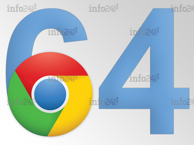 La version finale de Chrome en 64 bits est disponible