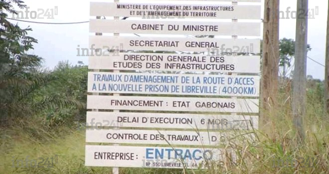 La route de la future prison de Libreville sera longue de 4 000 km et réalisée en 6 mois !