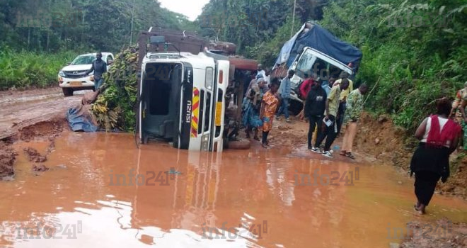 Entretien routier : le calvaire des usagers de la route au Gabon bloqués plusieurs heures à Mindji